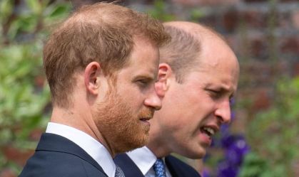 Príncipes Harry e William
