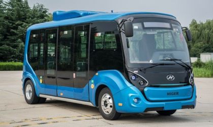 higer bus onibus eletrico