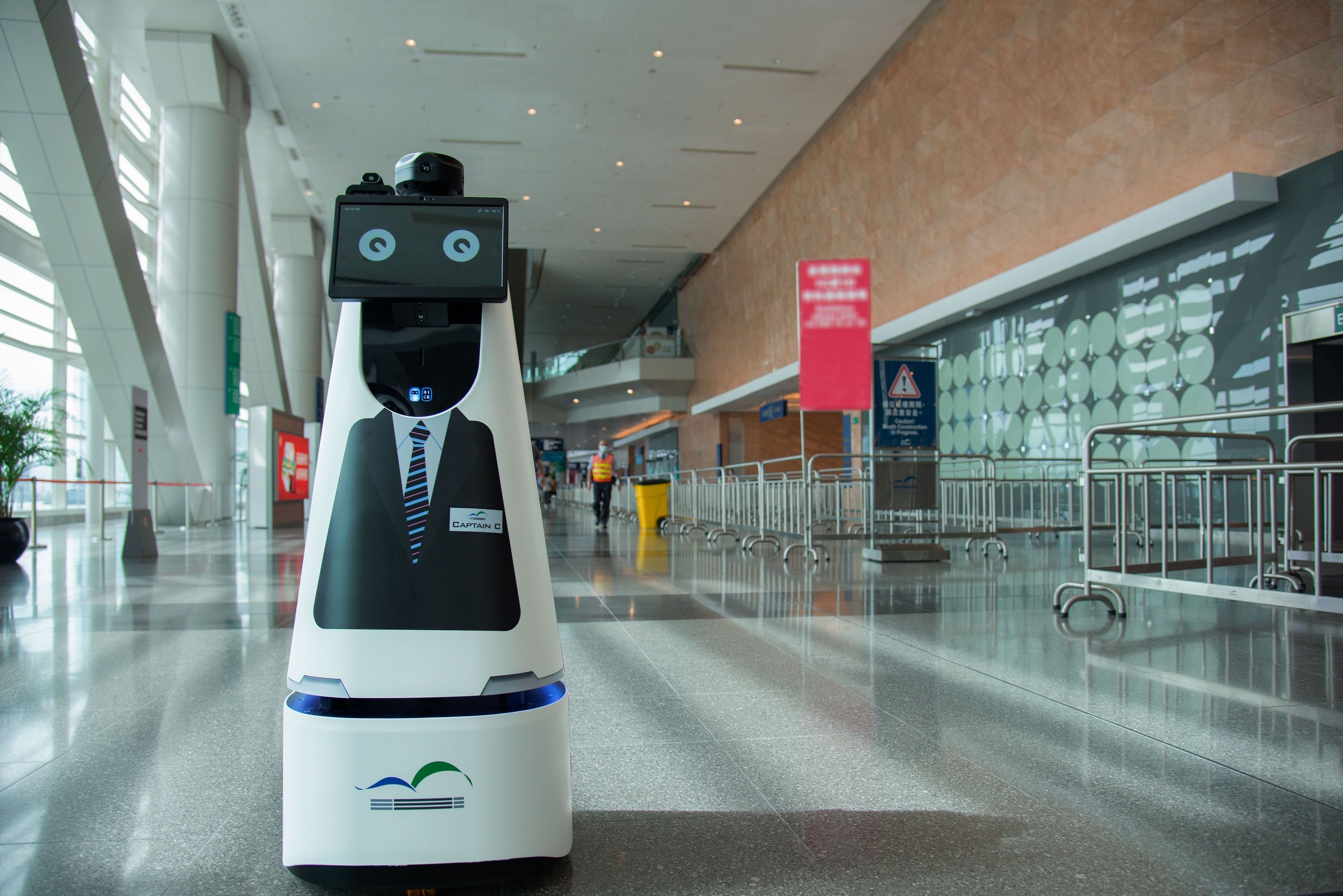 Batizado de Portal, robô é utilizado para vigilância de áreas públicas / Rice Robotics