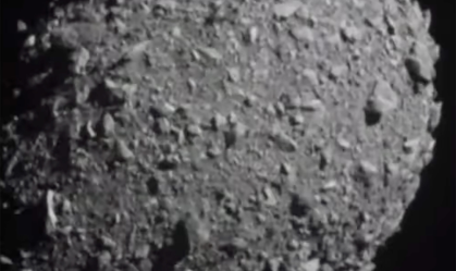 Asteroide atingido por nave enviada pela Nasa