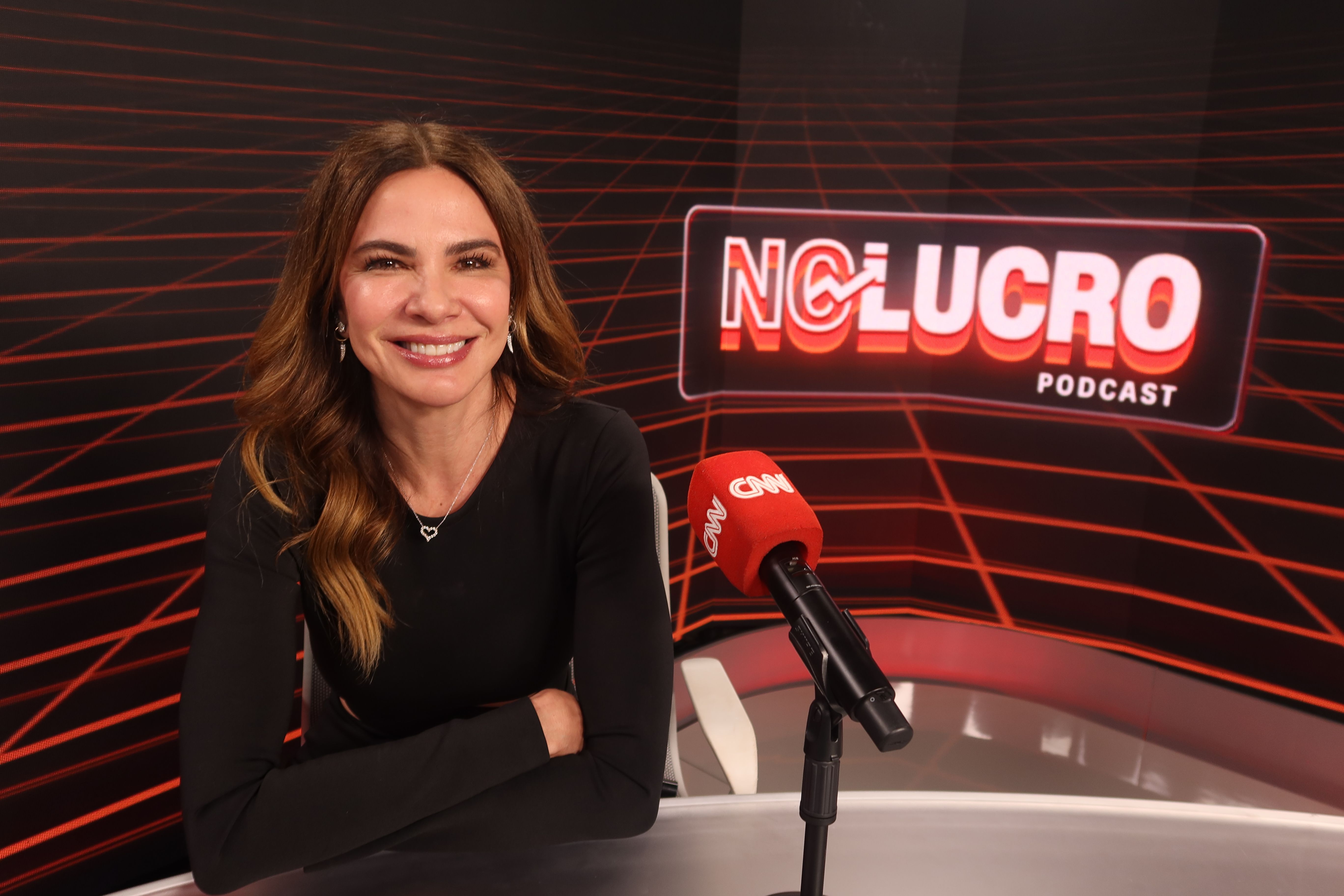 Luciana Gimenez é a 22ª convidada do podcast No Lucro CNN
