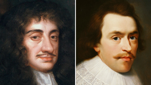 Charles III, filho da rainha Elizabeth II, sucederá os reis Charles I e Charles II (foto); a monarca morreu nesta quinta-feira (9)