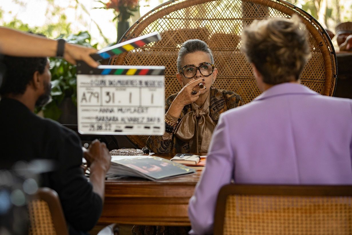 Cristina Pereira, atriz veterana estrela o filme "O Clube das Mulheres de Negócios"/ Aline Arruda/Divulgação