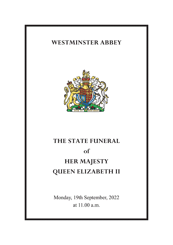 Todos os detalhes do funeral da rainha Elizabeth II foram divulgados/ Divulgação