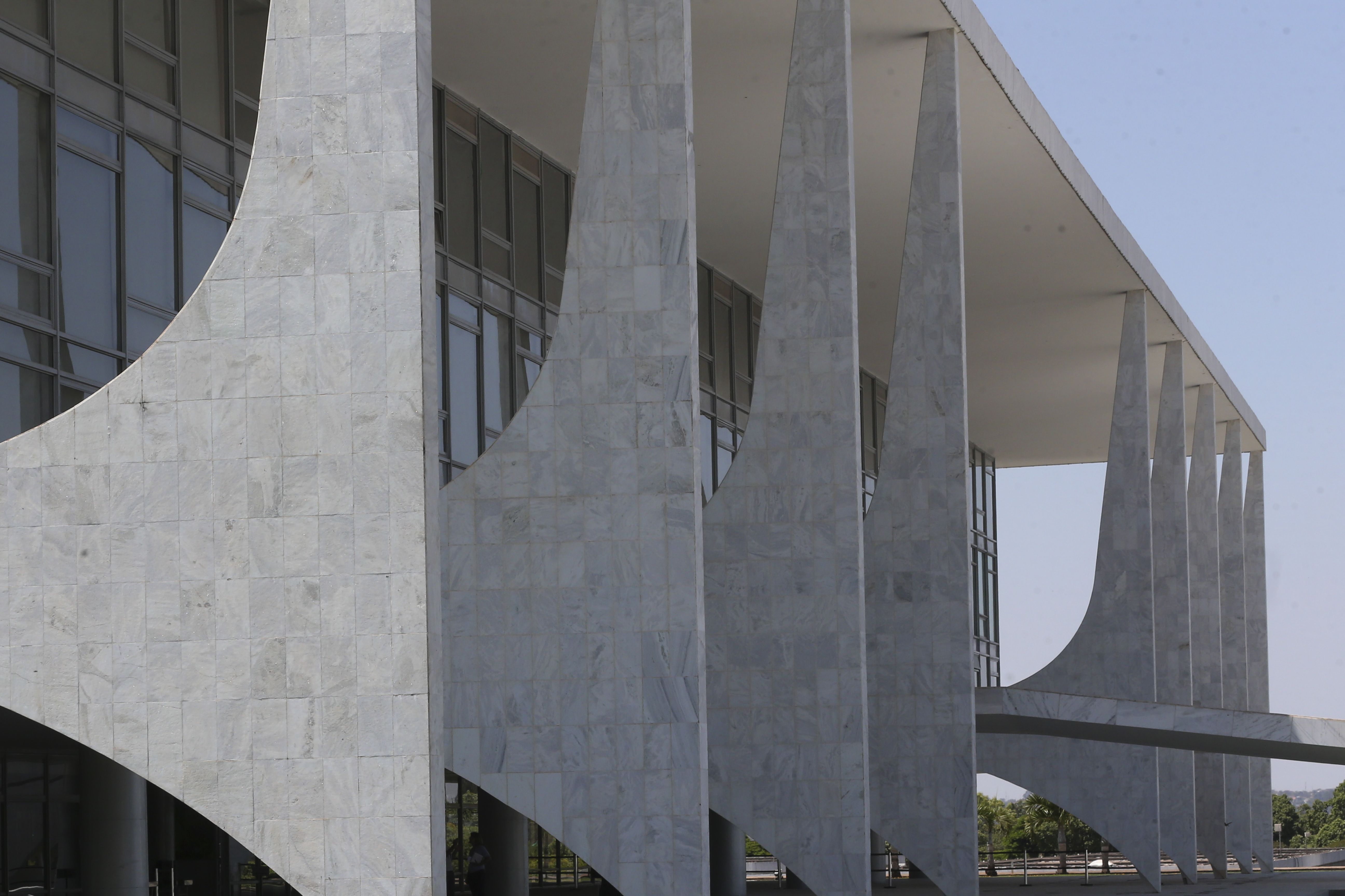 Fachada do Palácio do Planalto em Brasília (DF)  Presidência da República