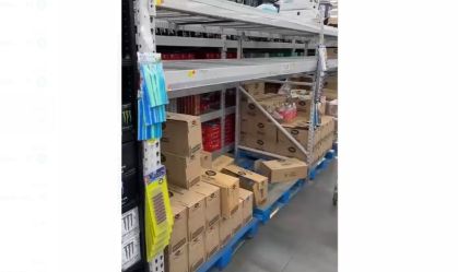Brasileiro registra prateleiras vazias em mercado de Miami após furacão