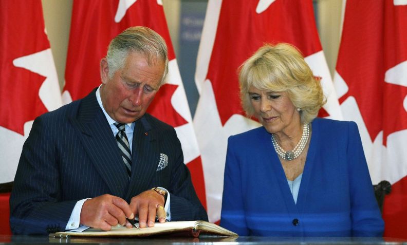 Rei Charles III e Camilla Parker Bowles. / Clarence House