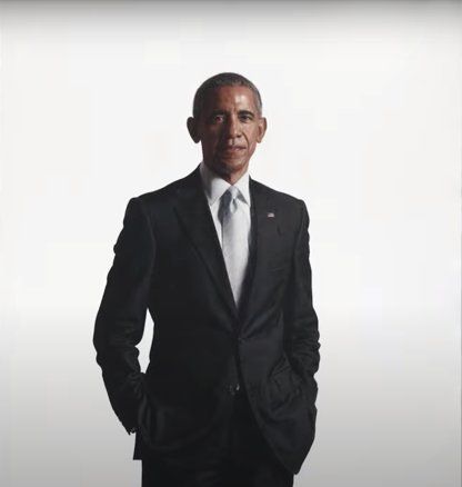 Retrato do ex-presidente Barack Obama / Casa Branca