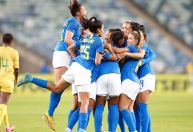 Seleção feminina goleia em segundo amistoso contra África do Sul