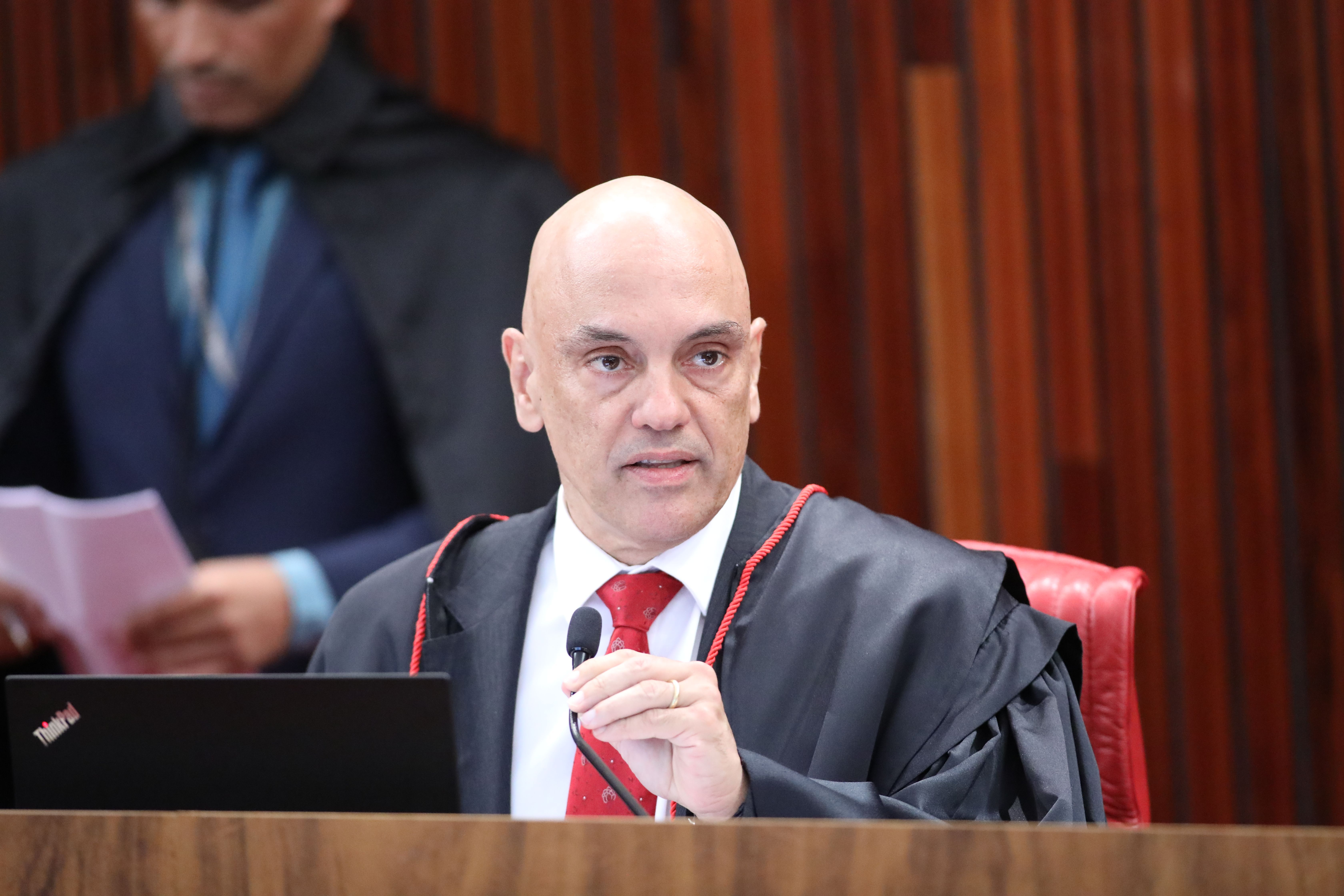 Alexandre de Moraes, ministro do Supremo Tribunal Federal (STF) e do TSE