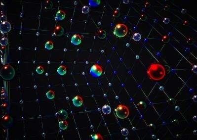 Reprodução de complexas correlações magnéticas observadas por físicos em simulador quântico da Universidade de Kyoto. Máquina usa átomos de itérbio cerca de 3 bilhões de vezes mais frios que o espaço profundo