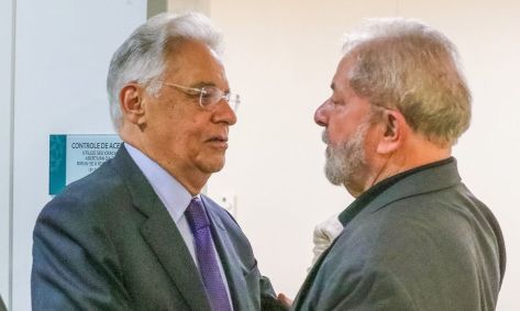 FHC visita Lula em 2017