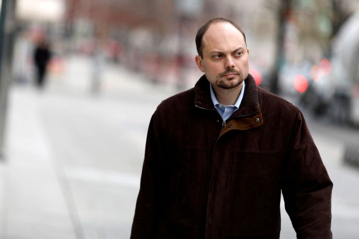 Vladimir Kara-Murza em Washington. / Aaron P. Bernstein/Reuters (13.mar.17)