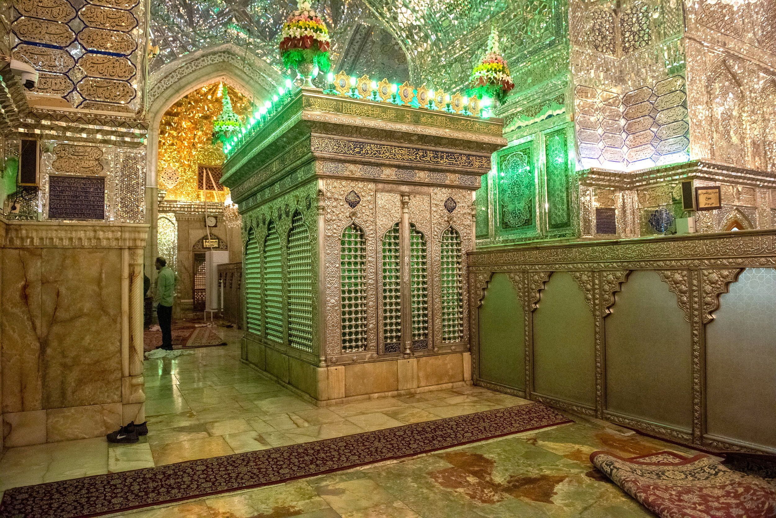 Santuário Shah Cheragh em Shiraz, no Irã