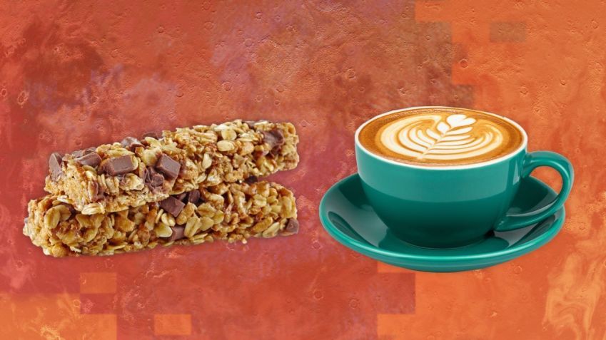 Ilustração do que seria um café da manhã marciano / CNN/Ilustração de fotos/Adobe Stock