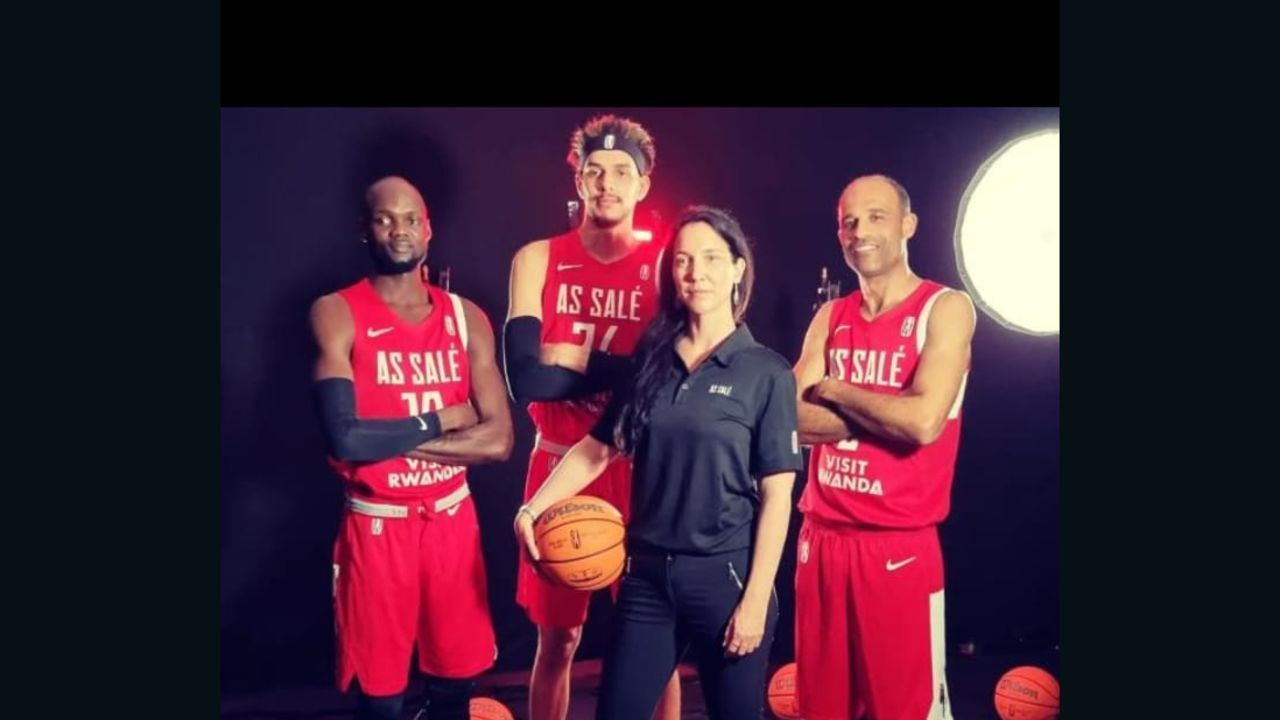 AS Salé foi o primeiro trabalho no basquete masculino pelo qual Mills foi pago. Reprodução