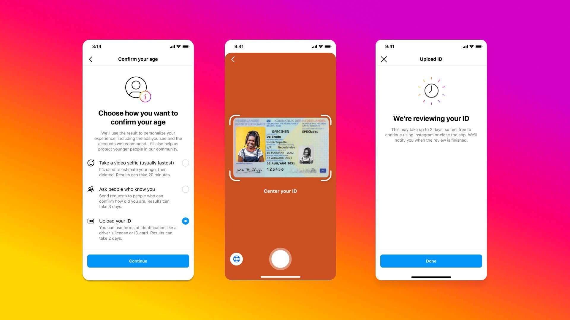 Desde 2019, o Instagram pede que os novos usuários compartilhem a própria idade para concluir o cadastro na rede social/ Reprodução/ Instagram