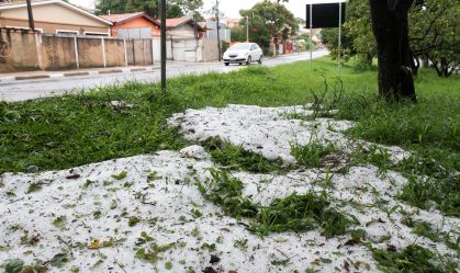 Meteorologistas alertam para risco de tempestades com granizo no Centro-Sul do país