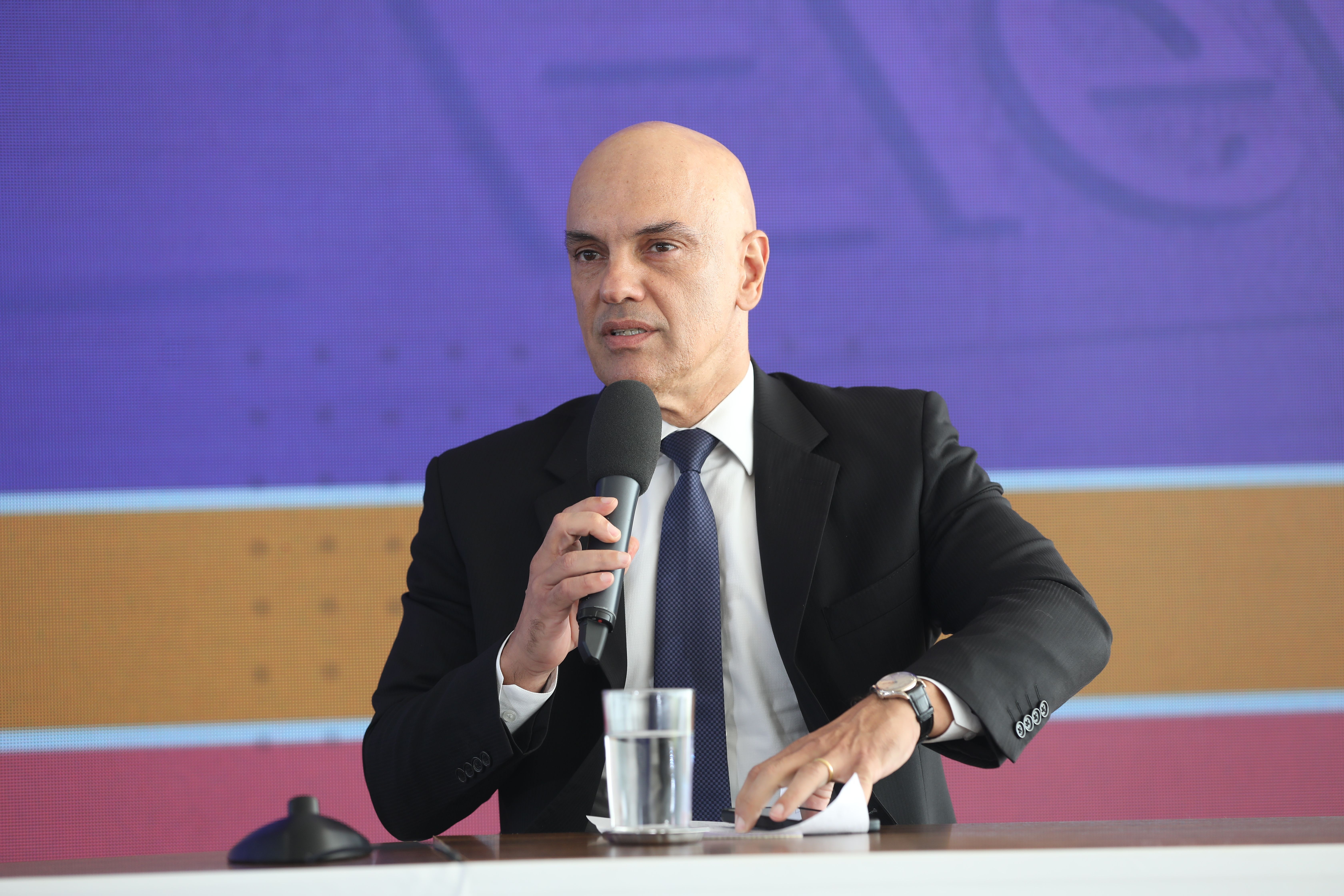Alexandre de Moraes, presidente do Tribunal Superior Eleitoral (TSE)