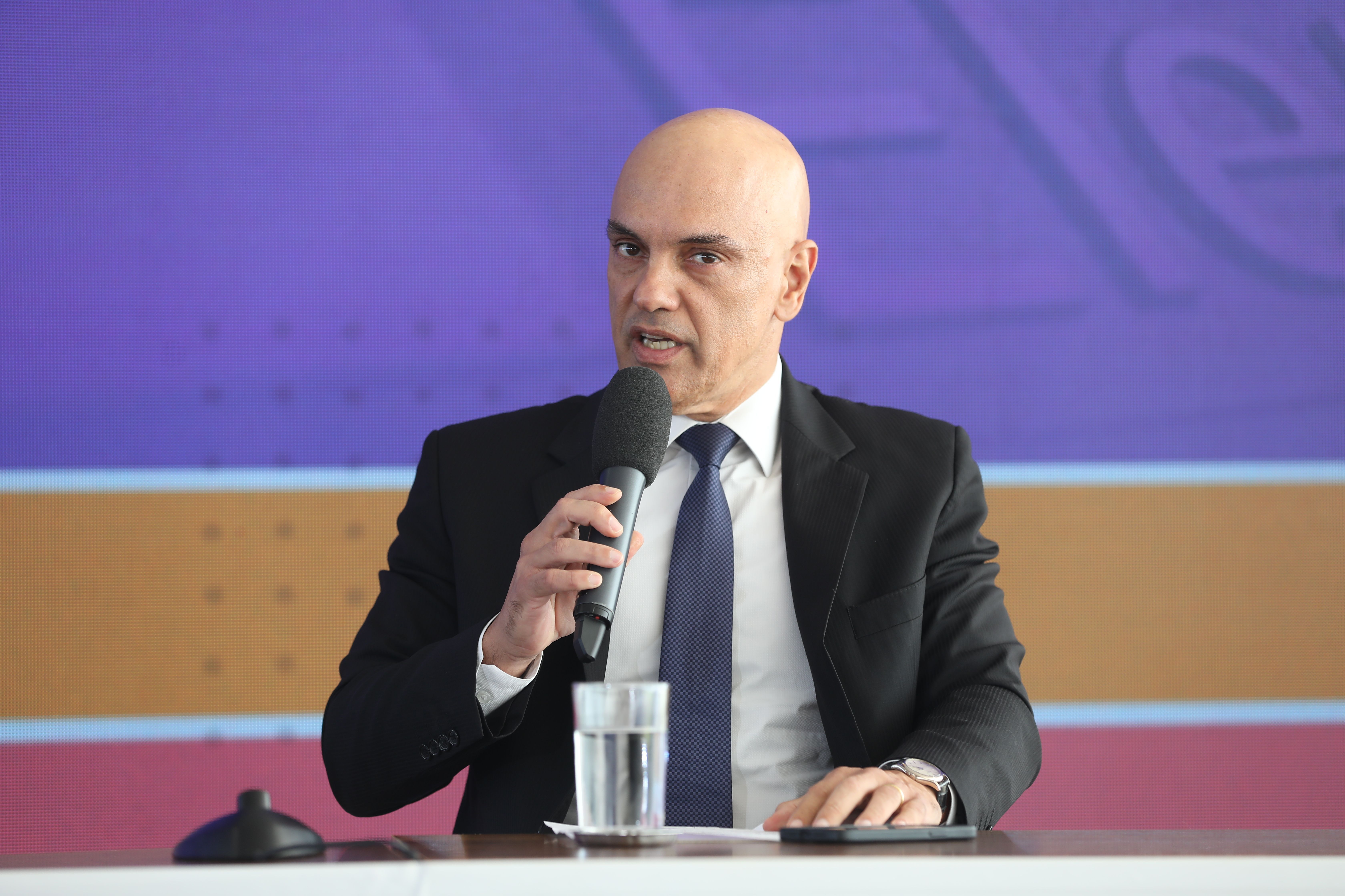 Alexandre de Moraes, presidente do Tribunal Superior Eleitoral (TSE)