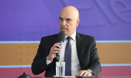 Alexandre de Moraes, presidente do Tribunal Superior Eleitoral (TSE)