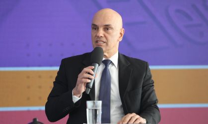 Alexandre de Moraes, presidente do Tribunal Superior Eleitoral (TSE)