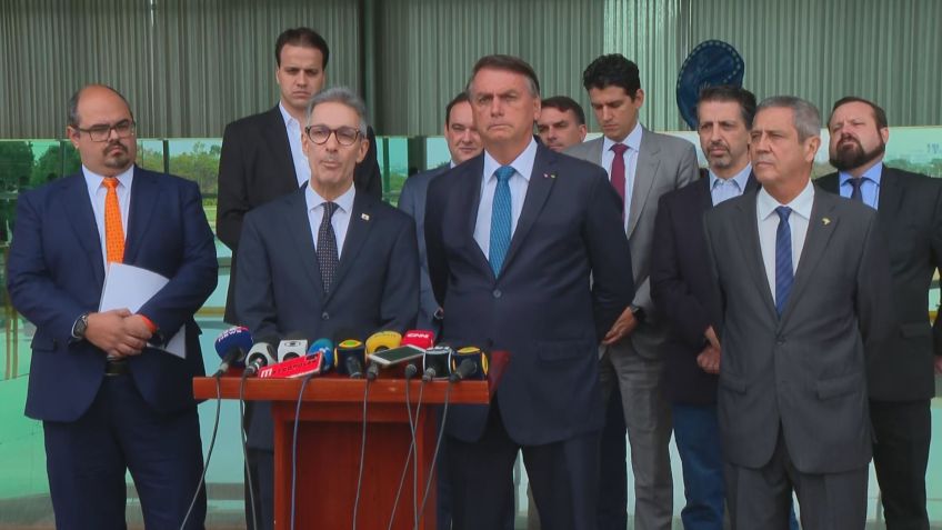 Romeu Zema (Novo) anuncia apoio a Jair Bolsonaro (PL) no segundo turno / Reprodução/CNN Brasil (4.out.2022)