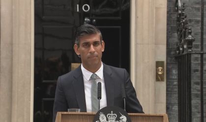 Sunak faz primeiro discurso como premiê britânico: "Vou unir nosso país"