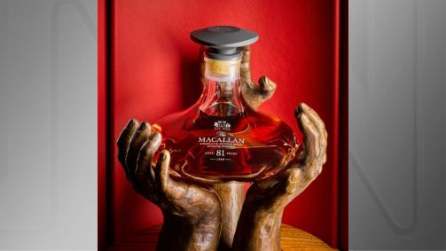 Uísque de 81 anos da Macallan é leiloado por R$ 1,7 milhão
