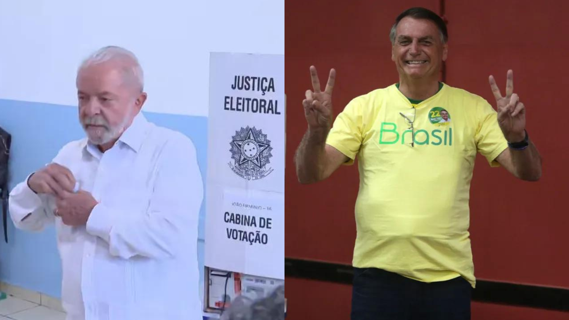 Lula e Bolsonaro votam