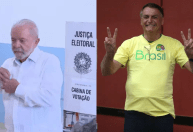 Lula e Bolsonaro votam no segundo turno das eleições neste domingo (30)