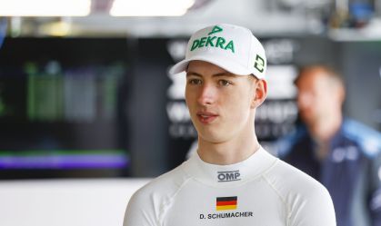 Imagem de destaque do post: Sobrinho de Michael Schumacher fratura vértebra após acidente