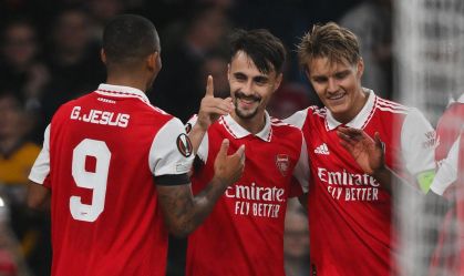 Liga Europa: Arsenal vence com assistência de Gabriel Jesus; veja resultados