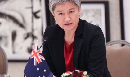 ministra das Relações Exteriores da Austrália, Penny Wong