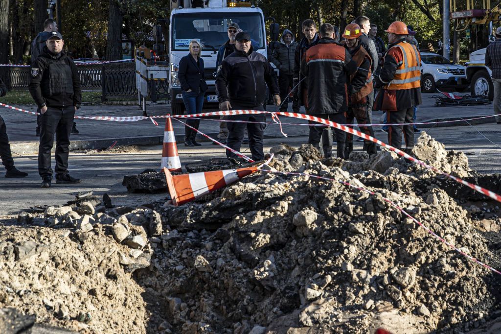Russia's missile attacks over Kyiv