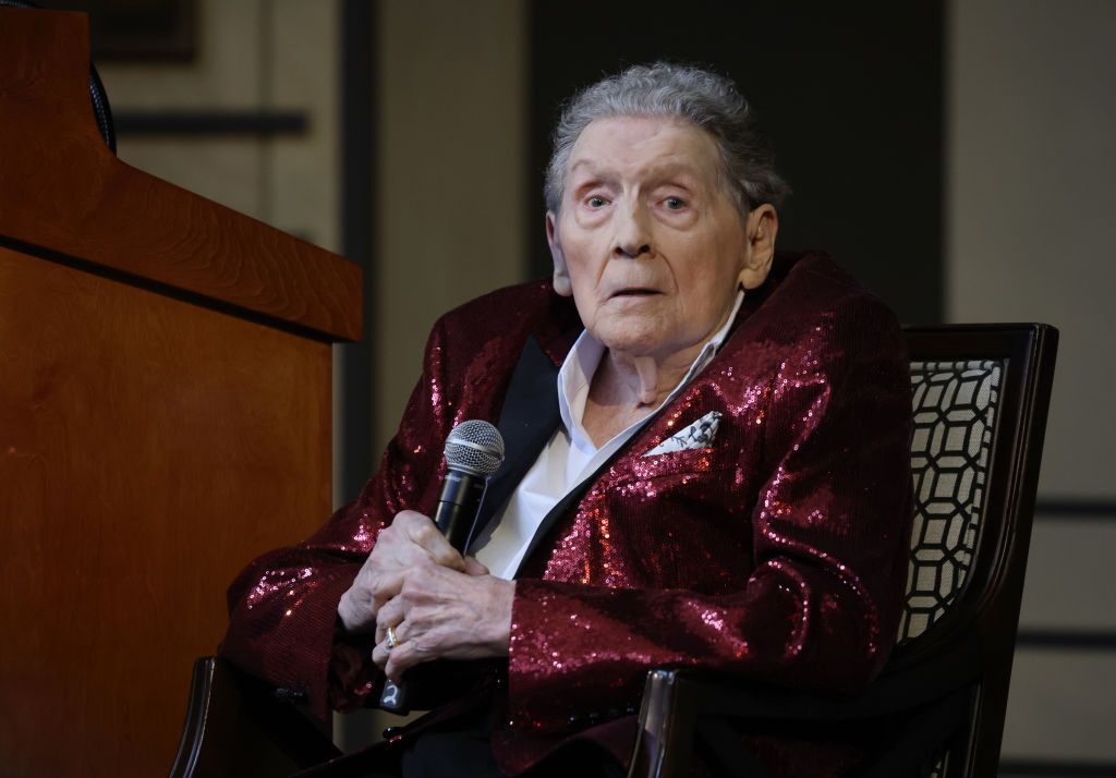 Jerry Lee Lewis em evento no Country Music Hall of Fame 2022 em maio
