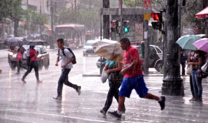Rainy Day in Sao Paulo, Brazil