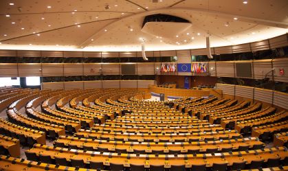 european parliament hemicycle