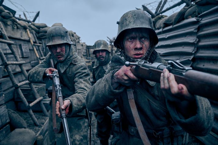 "Nada de Novo no Front" foi o segundo filme mais premiado no Oscar 2023 • Divulgação/Netflix