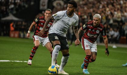 PARTIDA ENTRE O FLAMENGO X CORINTHIANS, VÁLIDO PELA FINAL DA COPA DO BRASIL, REALIZADO NA NEO QUÍMICA ARENA, NA ZONA LESTE DE SÃO PAULO, NA NOITE DESTA QUARTA-FEIRA (12)