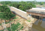 Segunda ponte desaba no Amazonas em menos de 2 semanas e isola região do Estado