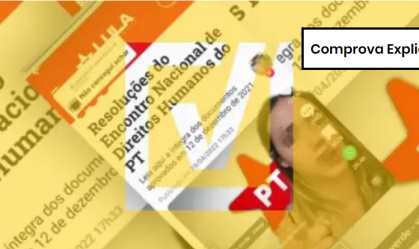 Postagens confundem documento com plano de governo de Lula