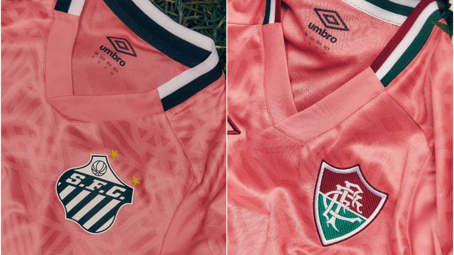 Santos e Fluminense lançam camisa em campanha do Outubro Rosa 2022