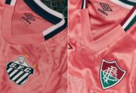 Santos e Fluminense lançam camisa especial para o Outubro Rosa; veja