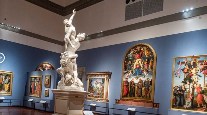 Sala del Colosso, na Accademia Gallery, depois das reformas / Guido Cozzi / Divulgação