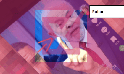É falso que Lula tenha usado ponto eletrônico no debate da Globo