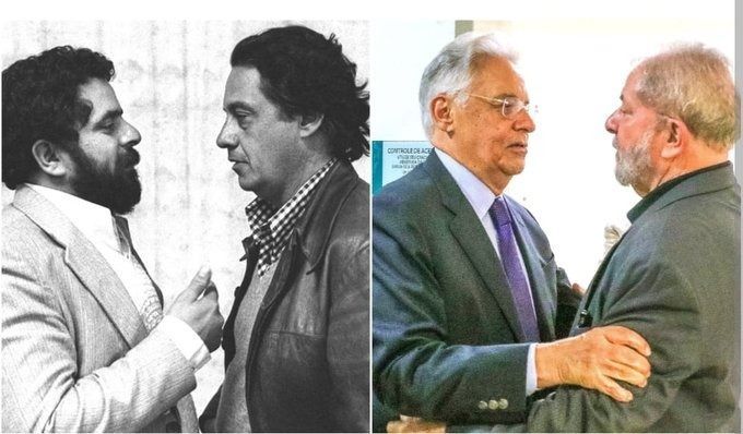 Ex-presidente Fernando Henrique Cardoso anuncia apoio a Lula