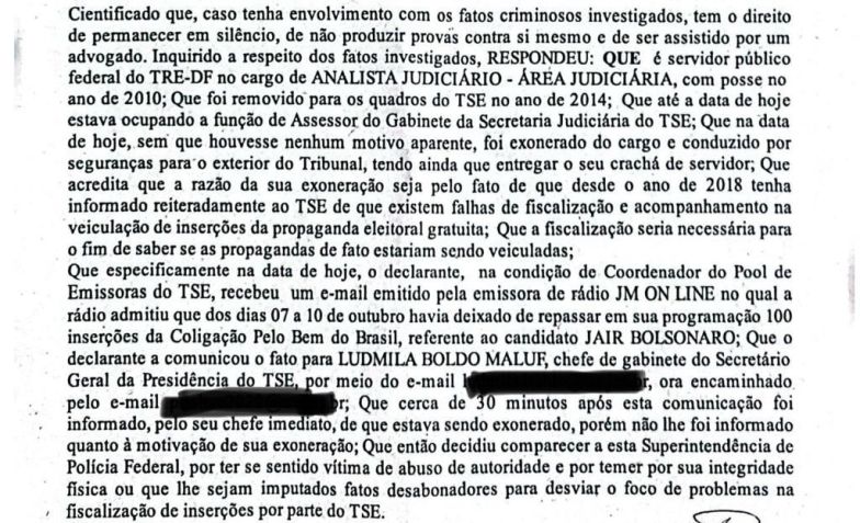 Depoimento de Machado à PF obtido pela CNN / Reprodução