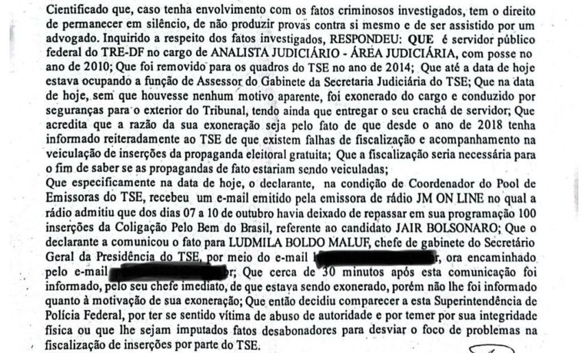 Depoimento de Machado à PF obtido pela CNN / Reprodução