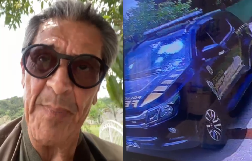 Roberto Jefferson e viatura
